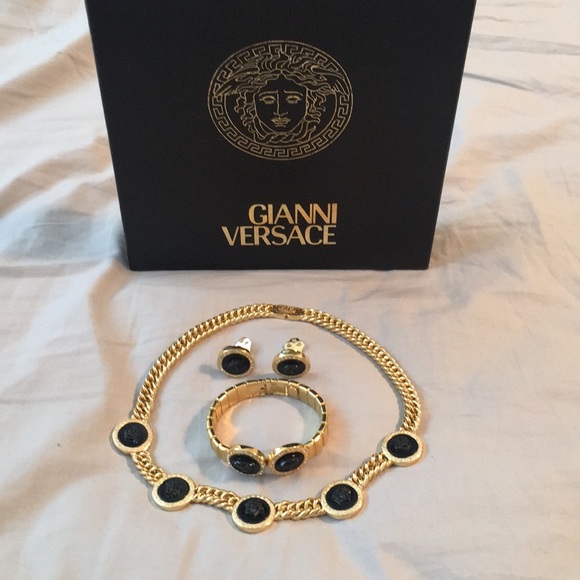 Versace Jewelry - Vintage GIANNI VERSACE Medusa Jewelry Set